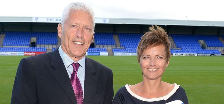 Mark and Nicola Palios took over Tranmere in 2014