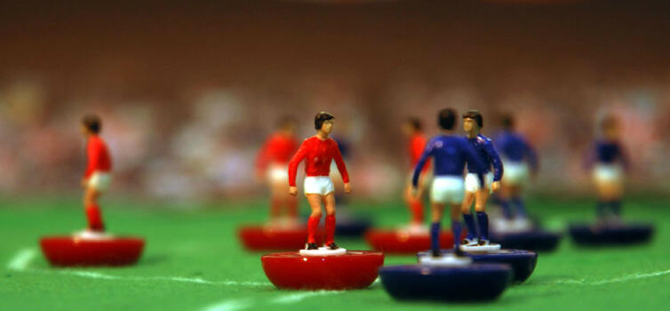 Subbuteo is important because the players are 'kinaesthetic', Boothroyd says