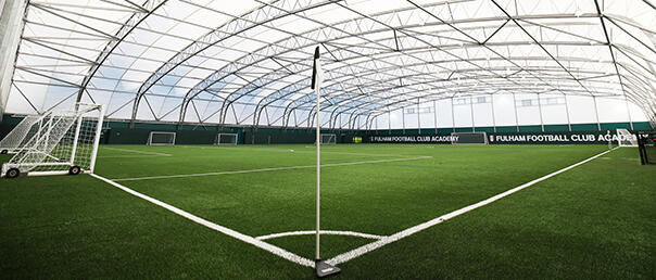 Fulham recently built an indoor facility at their Motspur Park training ground